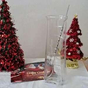 GLASS PITCHER WITH MIXOLOGIST LONG SPOON